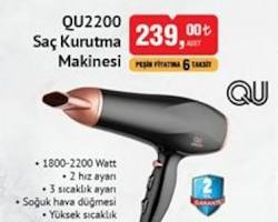 BİM aktüel ürünler qu saç kurutma makinesi