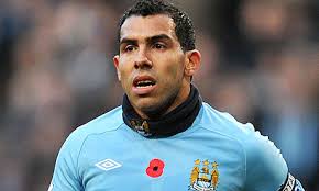 Manchester City have rejected a transfer request from the Argentinian striker Carlos Tevez, who still hopes to leave. Photograph: Martin Rickett/PA - Carlos-Tevez-Manchester-C-007