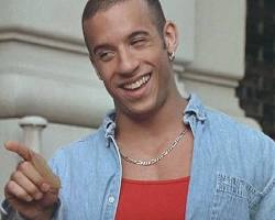Image of young Vin Diesel acting