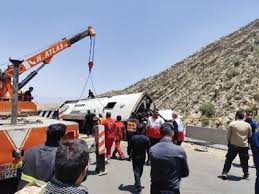 اتوبوس تابوت مسافران شد
