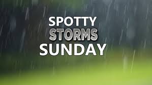 Sunday Storm Chances
