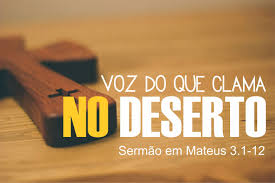 Resultado de imagem para joão batista a voz que clama no deserto