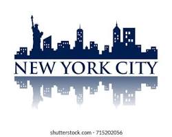 Image of NYC Skyline with various university logos