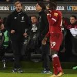 Jurgen Klopp leaves Swansea having