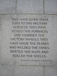 FDR Quote at the National World War II Monument | Flickr - Photo ... via Relatably.com