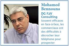 Pour Mohamed Bennouna, Dg du cabinet F2V Consulting, la conquête de nouveaux clients demande beaucoup de ténacité. Il considère que la plus grosse ... - rub_18086