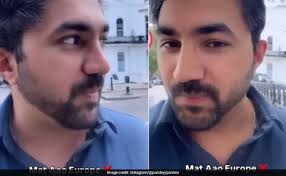 Watch: Indian Tourist Says “Don’t Come To Europe” In Viral Video, Sparks Debate