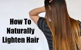Image result for How to Lighten Hair Color Naturally Home Remedies