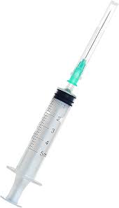 Amazon.com: 5ml Syringe with 21G 1.5In Needle - Disposable ...