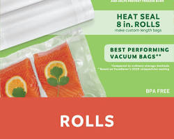 Image of Vacuum sealer bag roll stock