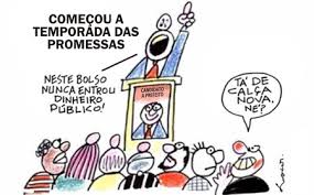 Resultado de imagem para imagens de promessas politicas