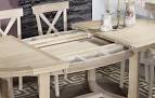 Table en chene blanchi La Redoute