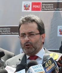 <b>Juan Jiménez</b> Mayor, Perus Justiz- und Menschenrechtsminister. - juan-jimenez-mayor-ministro-de-justicia-derechos-humanos-foto-andina