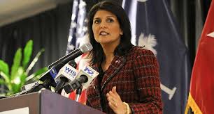 Image result for nikki haley confederate flag