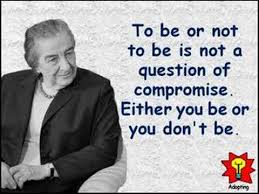 Creative Quotations from Golda Meir for May 3 - YouTube via Relatably.com