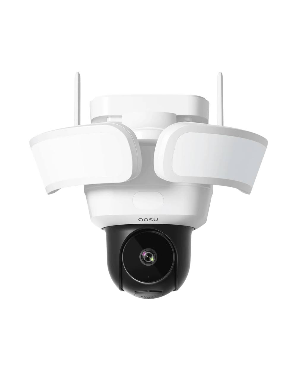 aosu Floodlight Camera With Camera Smart Lighting,Siren & 2-Way Audio