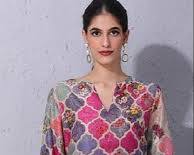 Ghazi fabric Unstitched Linen Digital print Shirt piece