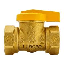 Everbilt 3/4 in. Brass FPT 1-Piece Gas Valve 110-524EB - The ...