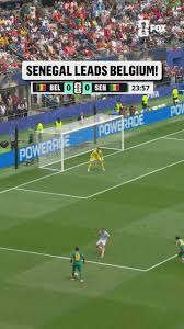 SENEGAL LEADS BELGIUM IN SEATTLE 🇸🇳