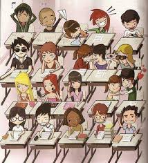 Resultado de imagem para alunos desenho