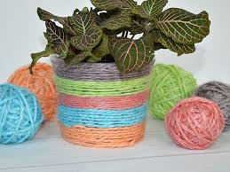 Risultati immagini per upcycling plant cover crochet