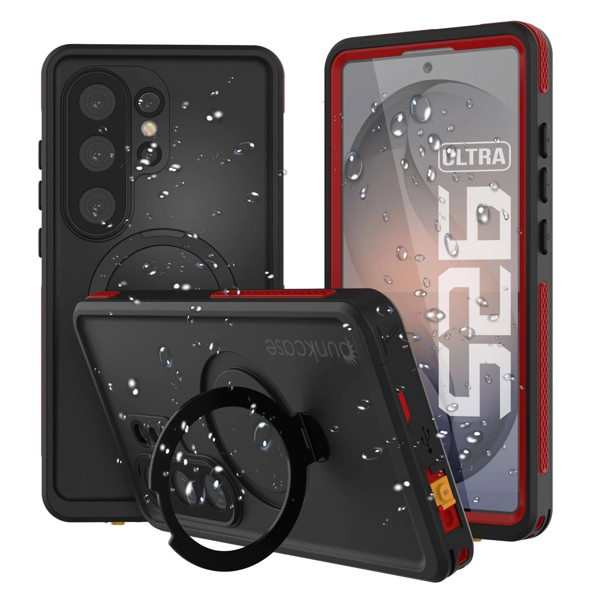 Galaxy S26 Ultra Waterproof Case Protective IP68 Cover W/Screen Protector & Kickstand