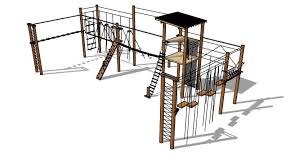 Quincy is building a high ropes obstacle course for public ...