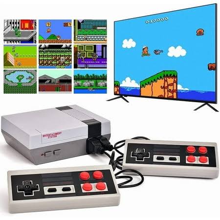 Retro Machine with 620 Built-in Classic, 8-Bit Video System for Adults and Kids