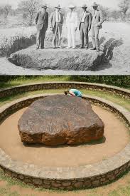 Hoba meteorite, a mᴀssive iron space object in Namibia
