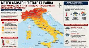 Trend Google: previsioni meteo agosto 2026
