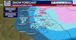 Winter Storm Hits Metro Atlanta and North Georgia