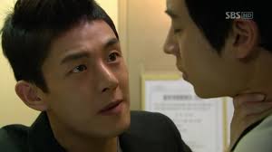 I can&#39;t even tell you how many times I rolled my eyes during this scene. Later that night, Jae Hyuk is waiting for the elevator in the lobby when he runs ... - young-gul-strangles-jae-hyuk