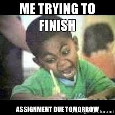Image result for assignment due