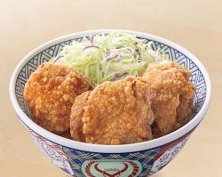 吉野家 から揚げ丼の画像