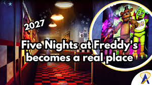 Freddy Fazbear’s Pizza will become a real restaurant in 2027
