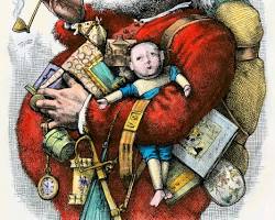 Image of Santa Claus by Thomas Nast