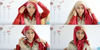 Hasil gambar untuk tutorial hijab