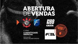 NBB – Ingressos - Corinthians x Unifacisa - 09/02 - Ginásio Wlamir Marques