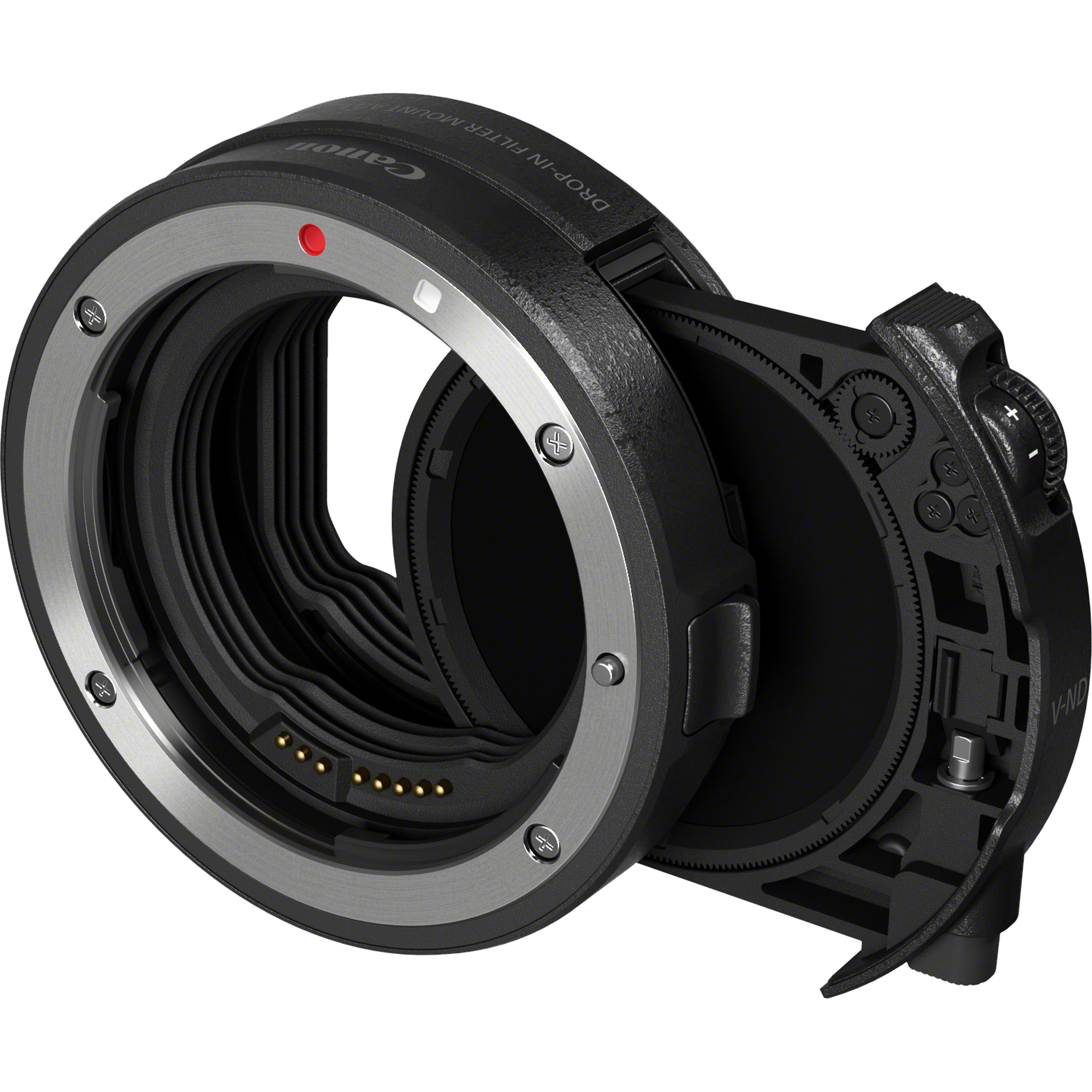 Canon Drop-in Filter Mount Adapter EF-EOS R with Variable ND Filter