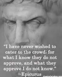 Epicurus quote 3 - Classical Wisdom Weekly via Relatably.com
