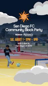 San Diego FC Community Block Party