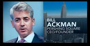 New York Post berichtet: Hedgefonds Manager Bill Ackman präsentiert ...