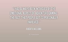 I had always been intrigued by the emotional aspect of adventure ... via Relatably.com