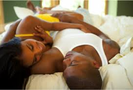 Image result for picture of a man and a woman in bed