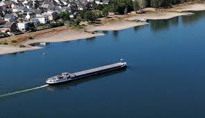 Rhine water hits new lows, freight transferred to land transport