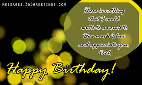 Birthday Wishes for Father Messages, Greetings and Wishes ... via Relatably.com