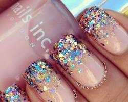 Image de Glitter Gradient Nail Art