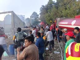 Explosión de un polvorín en Ocotepec, Morelos, deja al menos un lesionado