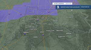 9 First Warning Weather Alert: Winter Weather Advisory ahead of snow, wintry mix