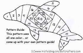 Résultat de recherche d'images pour "iris folding templates"